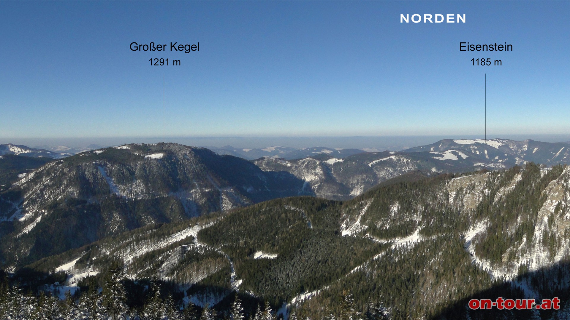 Tirolerkogel; N-Panorama