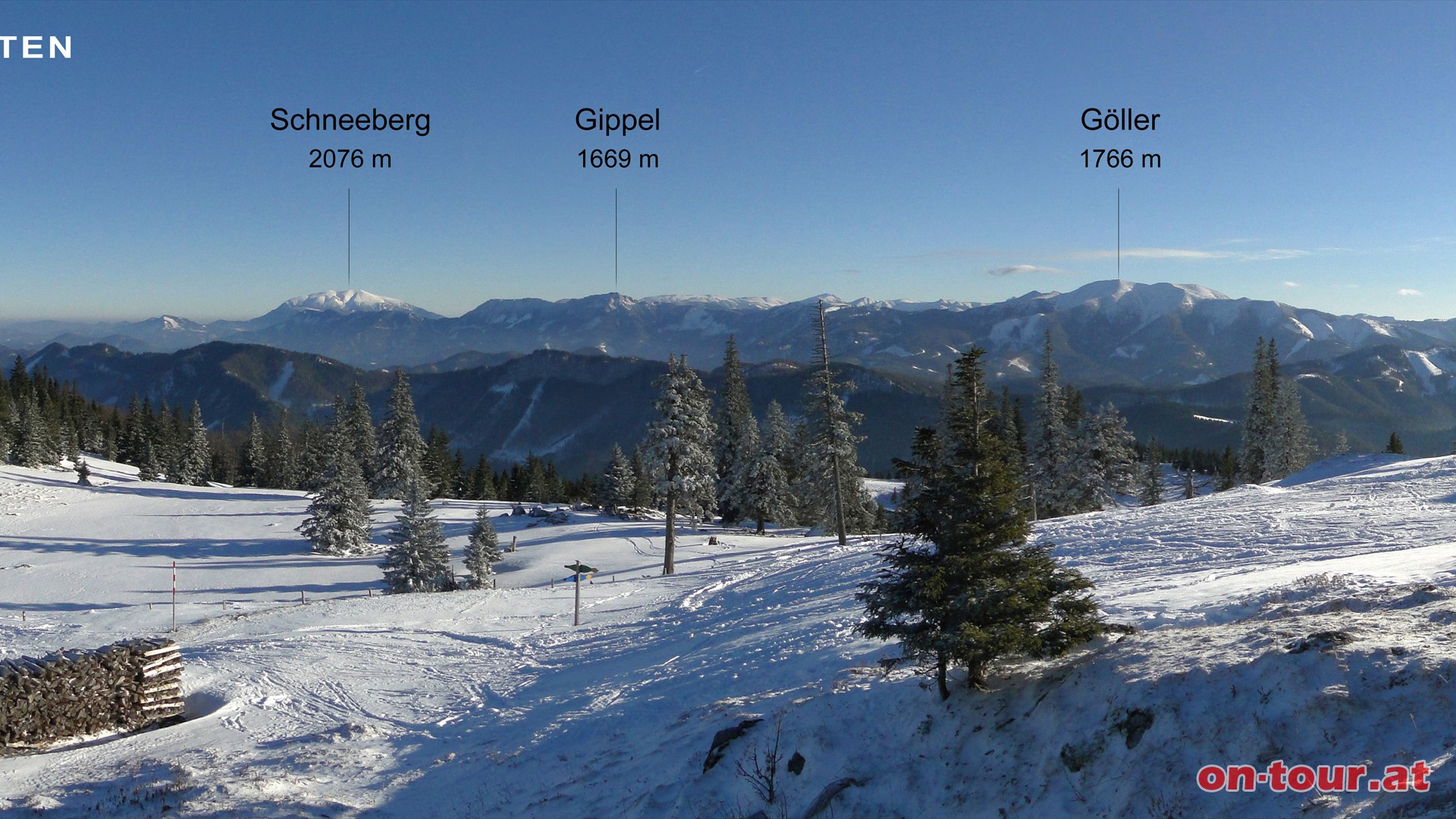 Tirolerkogel; SO-Panorama