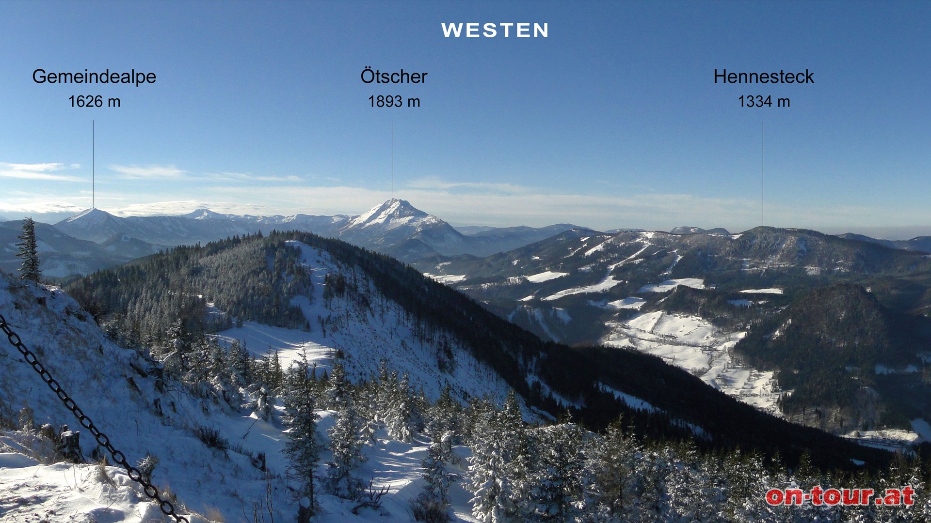 Tirolerkogel; W-Panorama