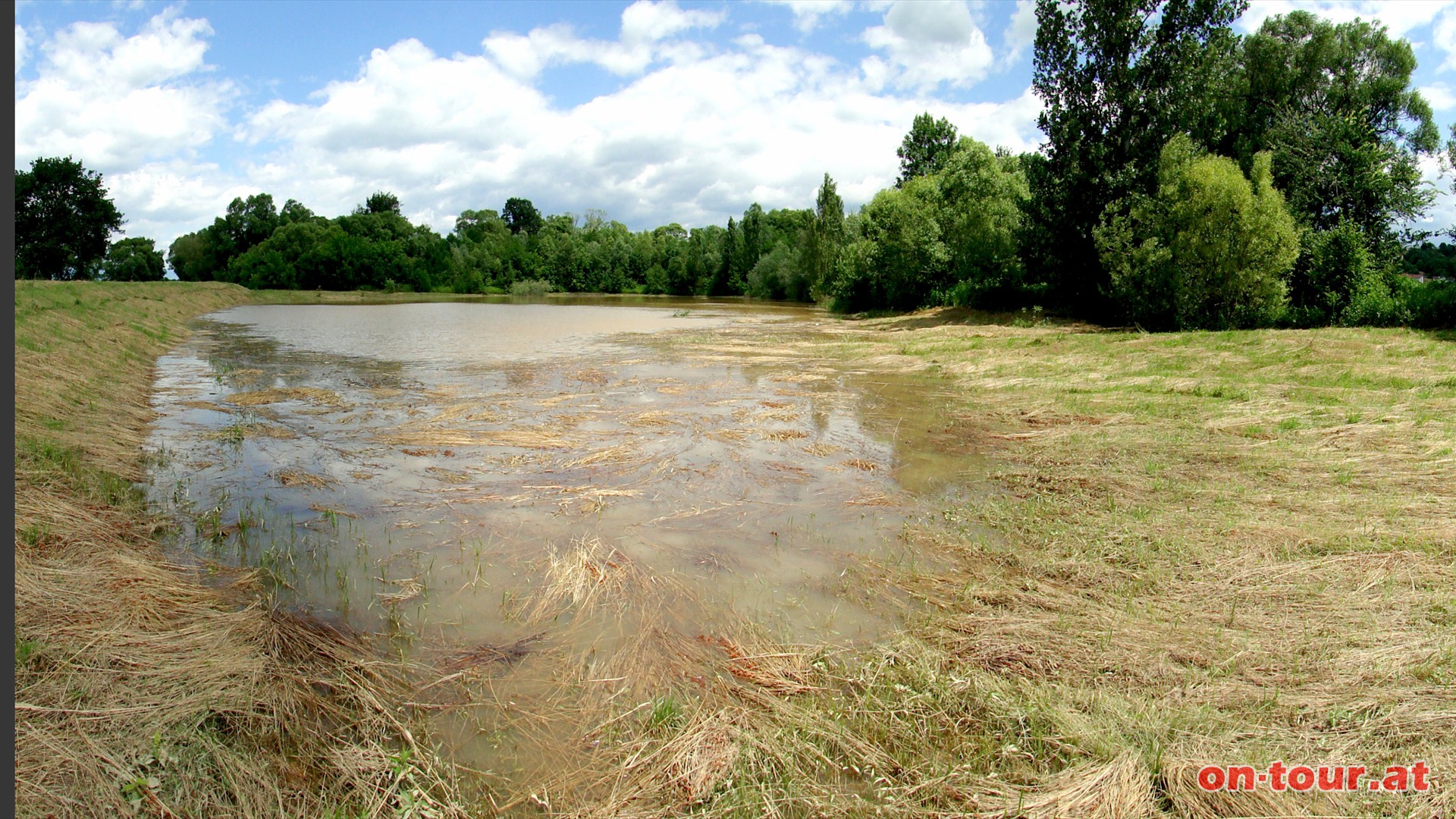 Die Lafnitz ist einer der wenigen freifliessenden Flsse in sterreich. Zum Hochwasserschutz dienen kologische berflutungsflchen.