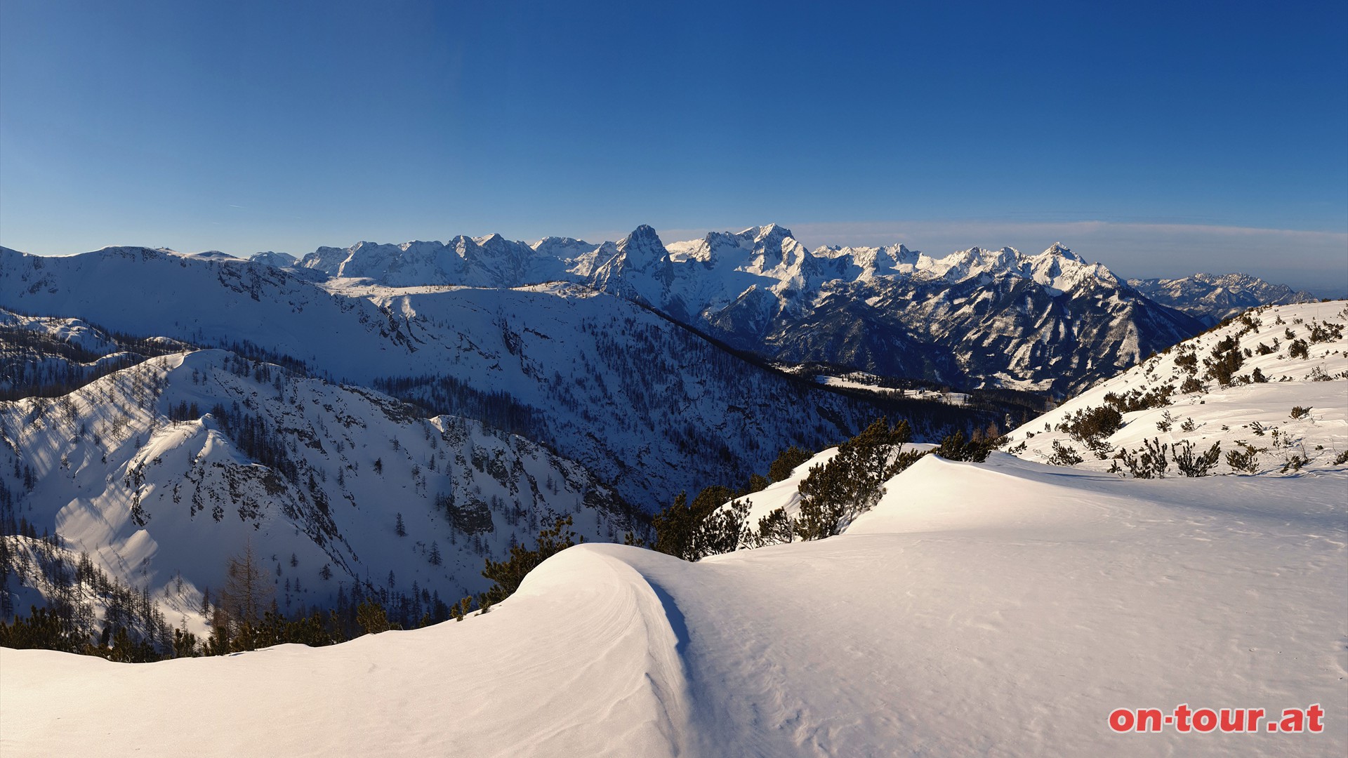 Wilde; NW-Panorama mit Spitzmauer und Groen Priel.