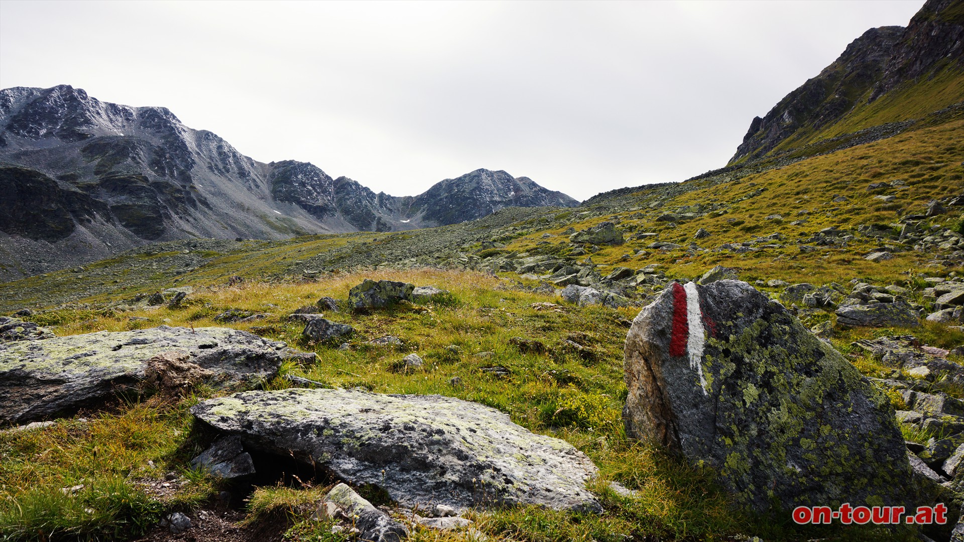 Aufstieg im Vorderen Bergl.