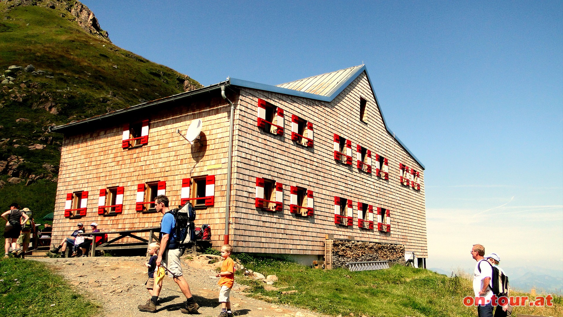 Wildseeloder Haus - nach ca. einer Stunde.