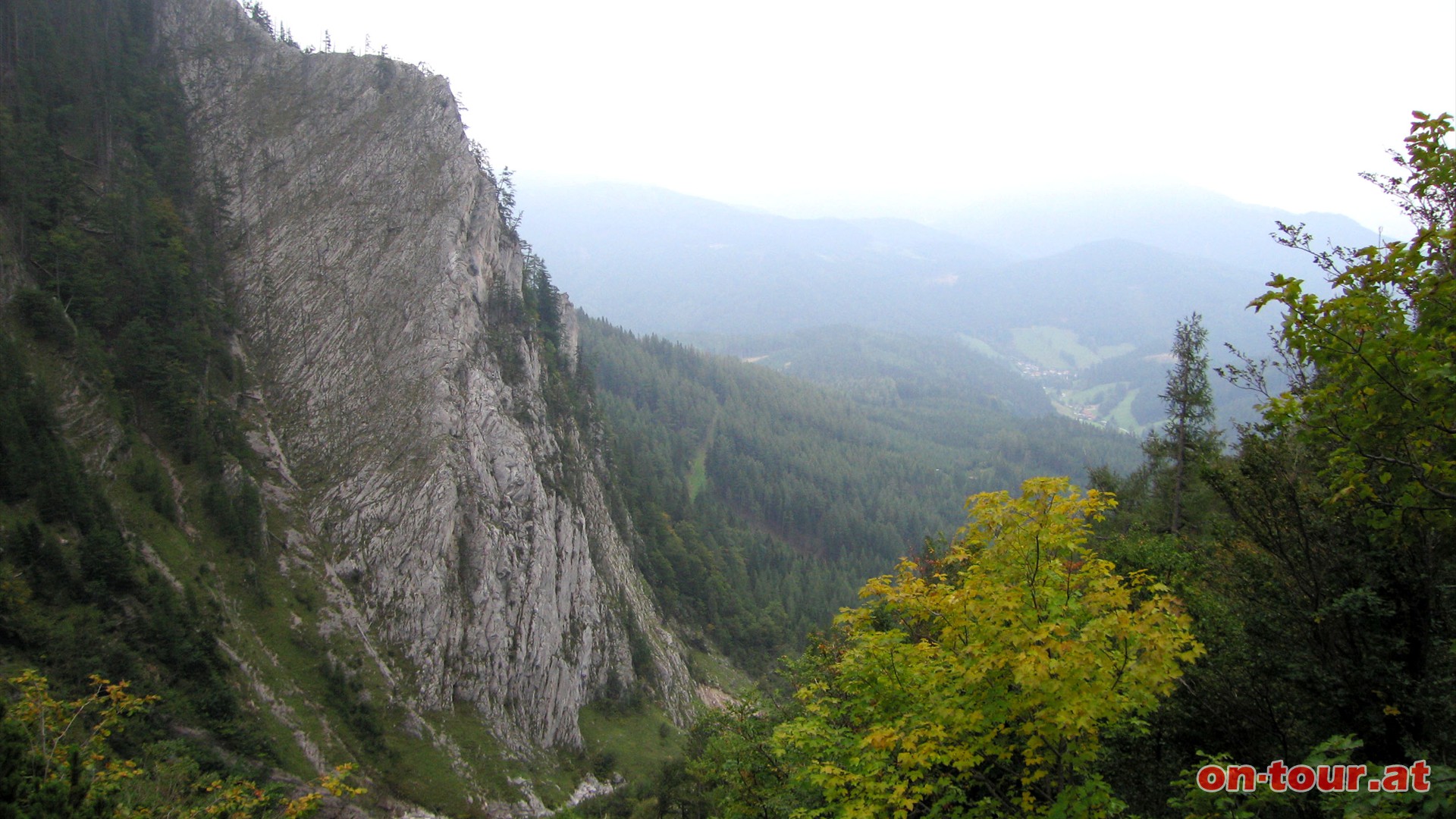 Aufstieg ber den Almgraben.