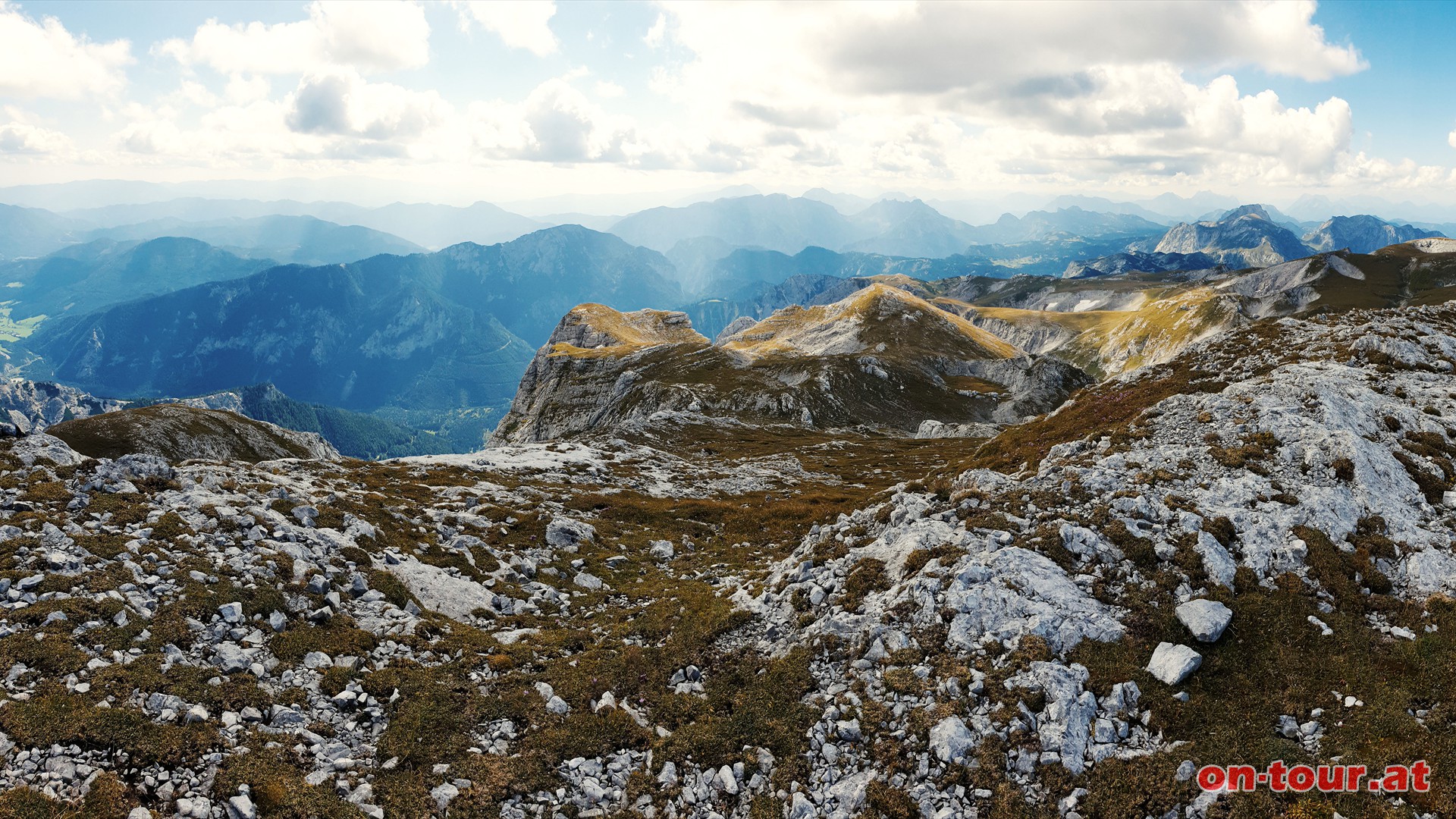 Zagelkogel; SW-Panorama