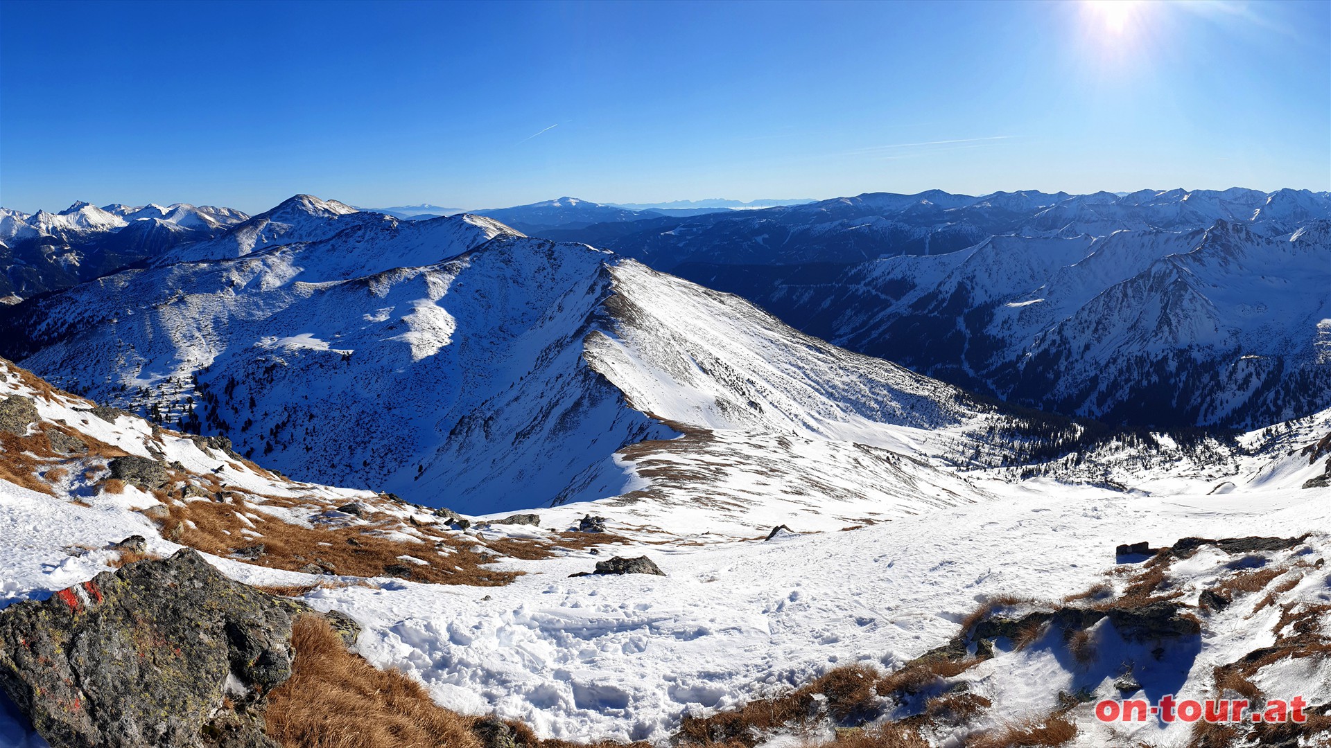 Zinkenkogel; S-Panorama